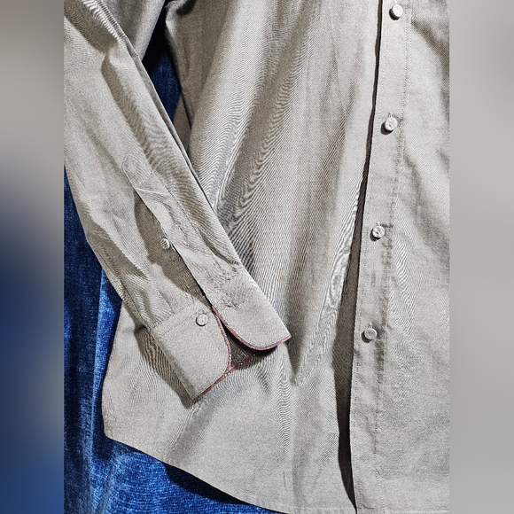 Dolce & Gabbana Men Dark Grey Shirt Small 42 16 1/2 - Picture 3 of 9